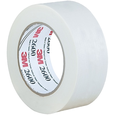 Partners Brand PT9382600 Tape Logic 2600 Masking Tape Natural Pack of 16 3 x 60 yd 